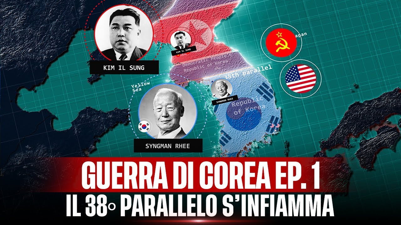 Guerra di Corea Ep. 1 | Dall&rsquo;occupazione giapponese all&rsquo;invasione del Nord: le origini del conflitto