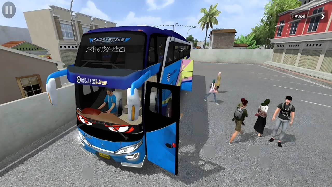 Bus Tayo Pariwisata || Bus Simulator || Bus Full Basuri
