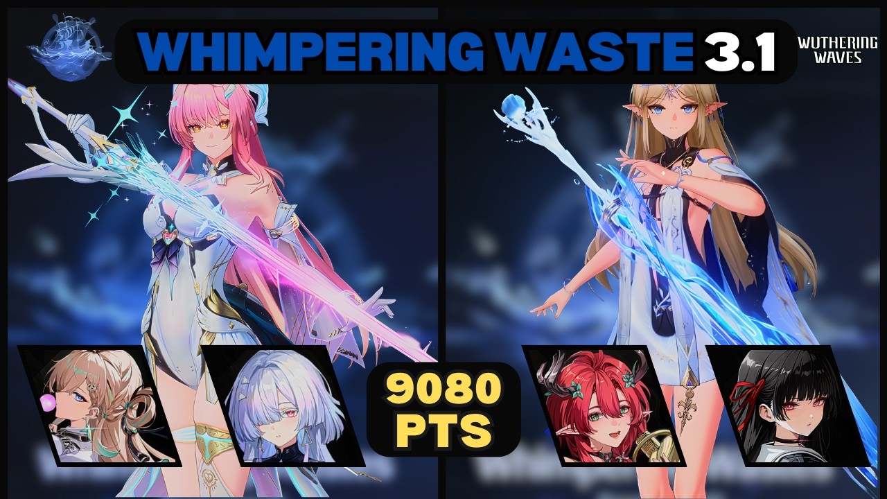 [NEW WHIWA 3.1] AEMEATH - CARTETHYIA | WHIMPERING WASTE SHOWCASE ! [WUTHERING WAVES]