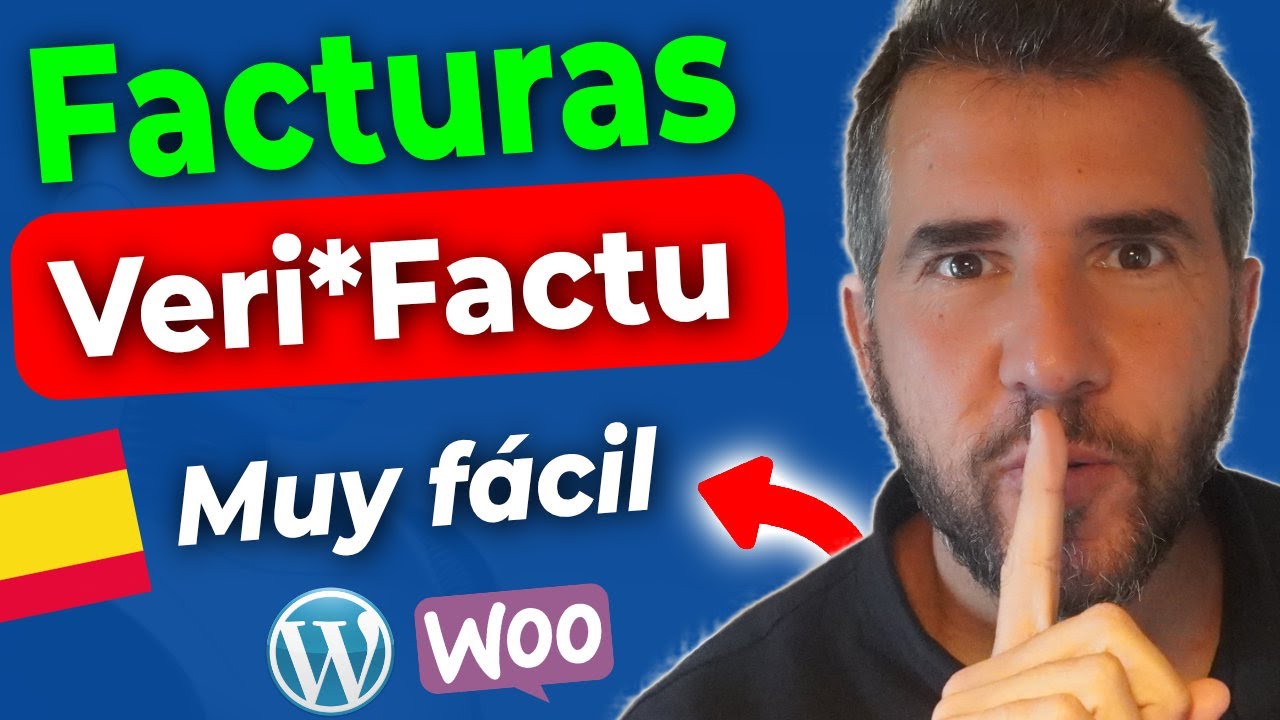 Crea Facturas Autom&aacute;ticas VERIFACTU con WooCommerce 👉 WordPress