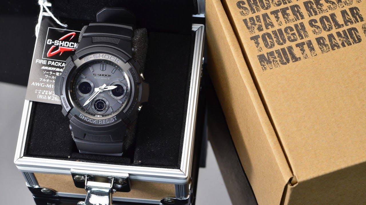G-SHOCK FIRE PACKAGE 2012 AWG-M100B-1AJR ファイアーパッケージ