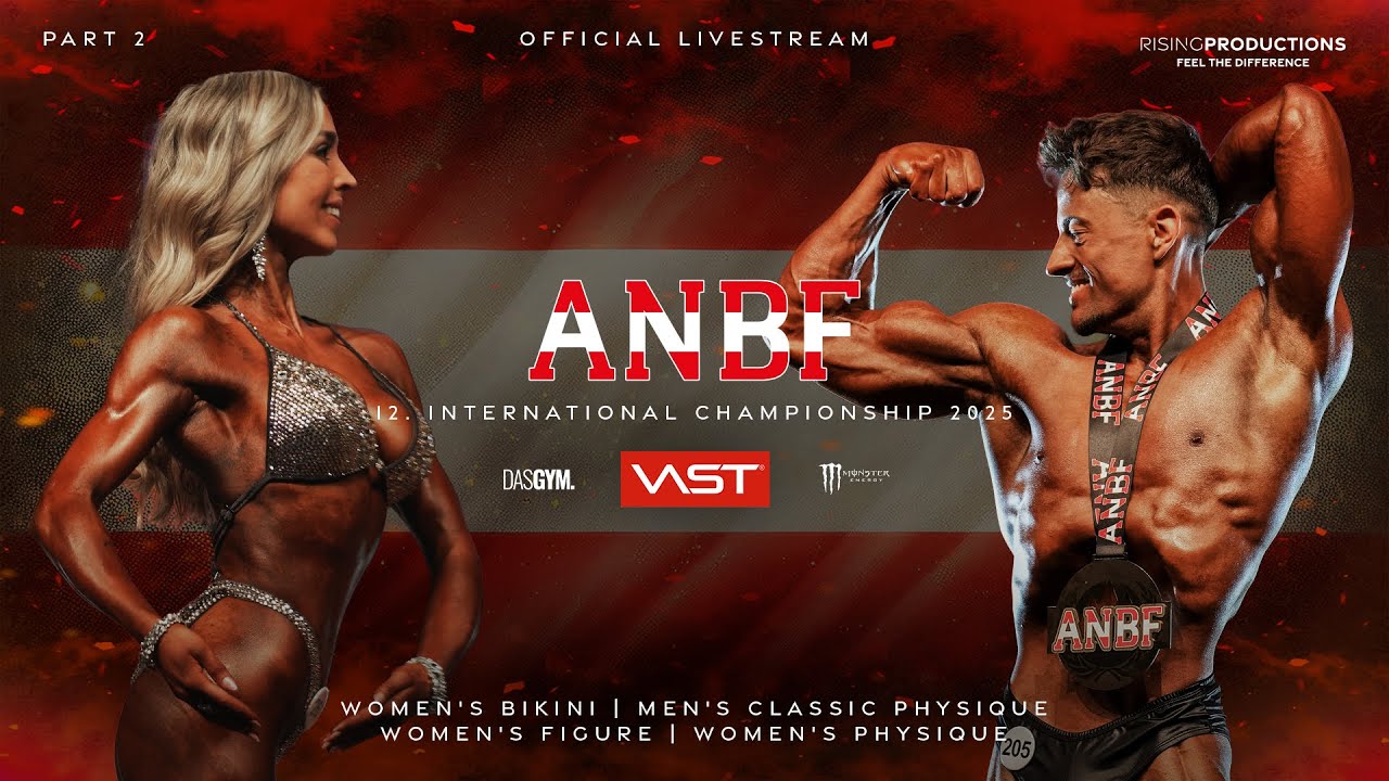 🇦🇹 ANBF 2025 | Women's Bikini | Men's Classic Physique| Women's Figure | Women's Physique