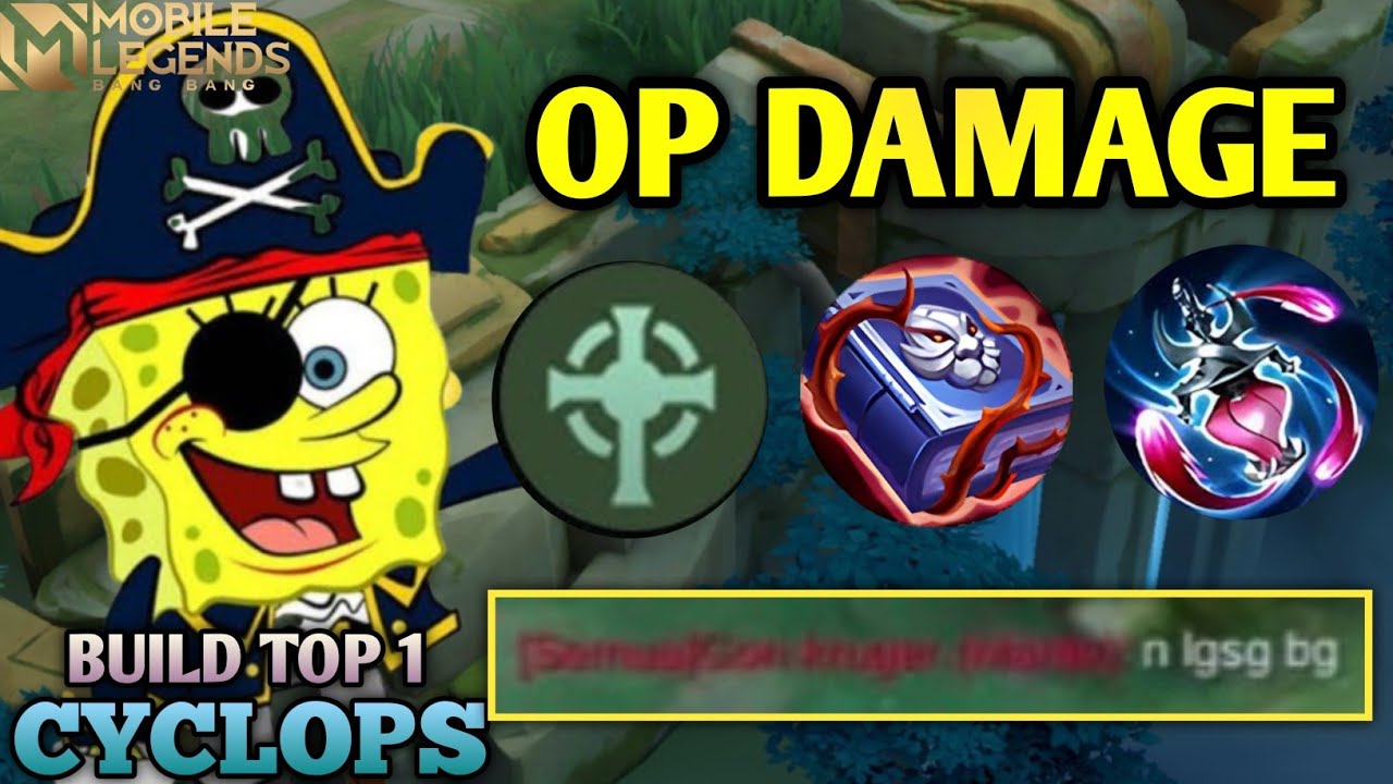 CYCLOPS SEMAKIN META🔥DAPAT SNOWBALL DARI AWAL MUSUH AUTO FRUSTASI | BEST BUILD CYCLOPS 2026 - MLBB