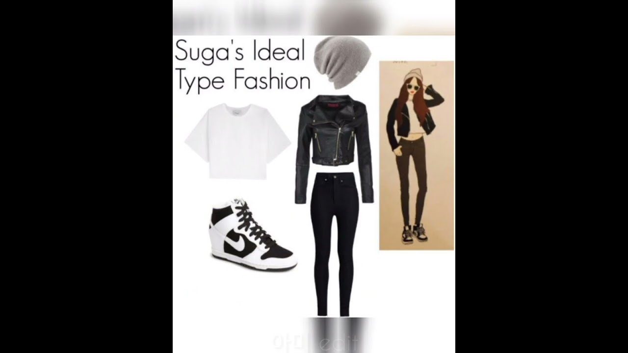 BTS members ideal type girl outfit 💜