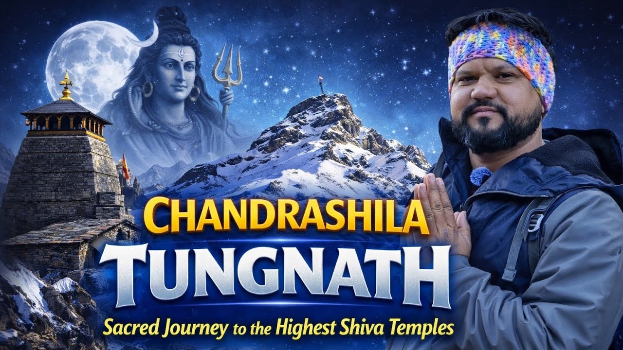 Tungnath to Chandrashila Trek | Sunrise at World’s Highest Shiva Temple 🌄