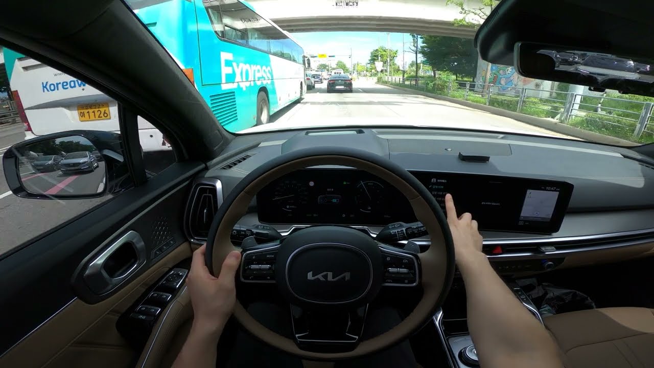 기아 더 뉴 쏘렌토 1.6터보 하이브리드 6인승 4WD 그래비티 1인칭 주행 (2024 Kia Sorento Hybrid 4WD POV Test Drive)