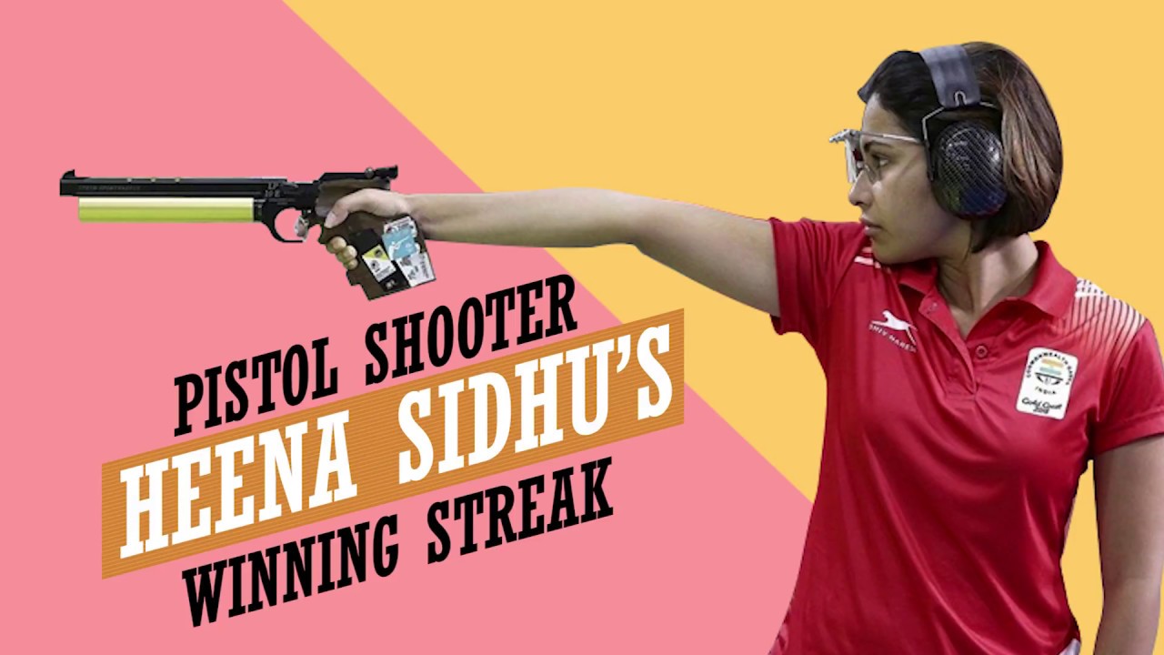 Pistol shooter Heena Sidhu&rsquo;s winning streak | CWG 2018 | Achiever | Femina