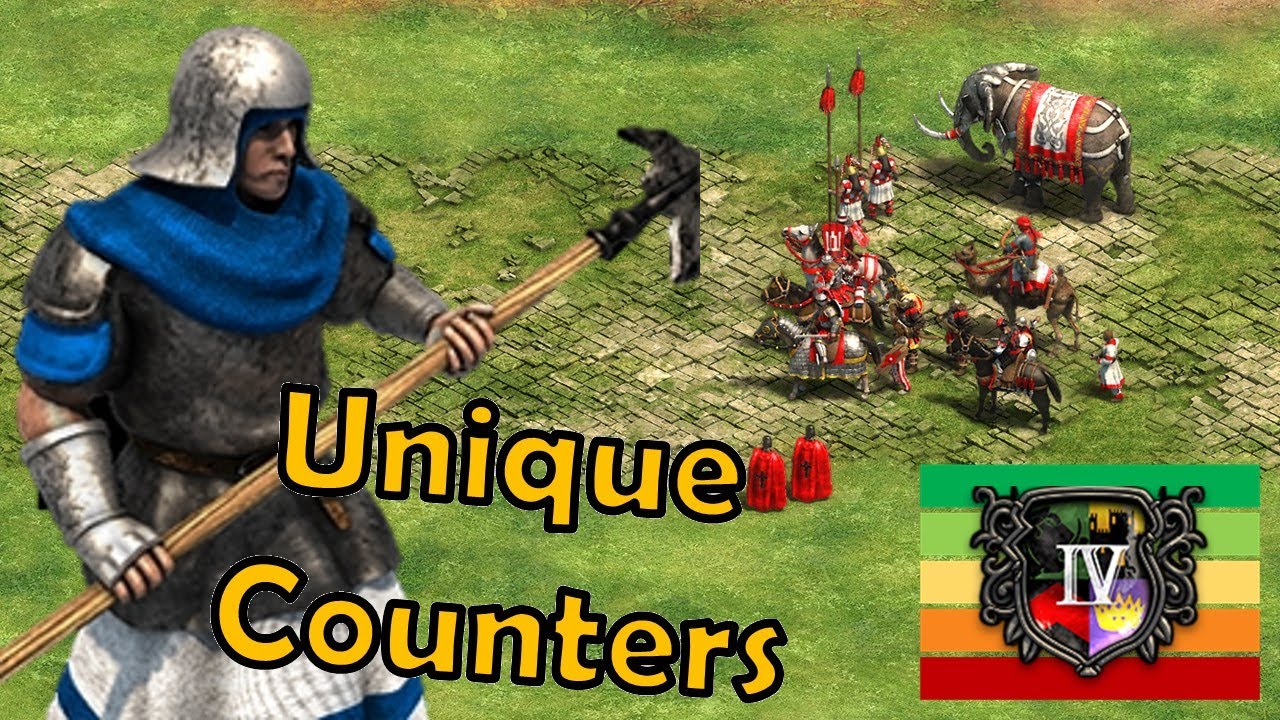HALBERDIER (GOTHS) | Post-Imperial Age | Best UNIQUE Counters | Age of Empires 2