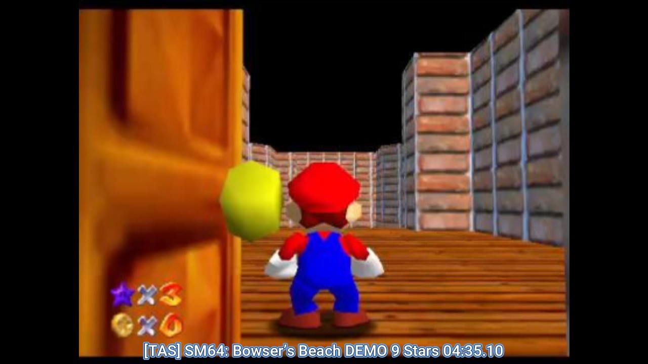 [TAS] SM64: Bowser’s Beach DEMO 9 Stars 04:35.10