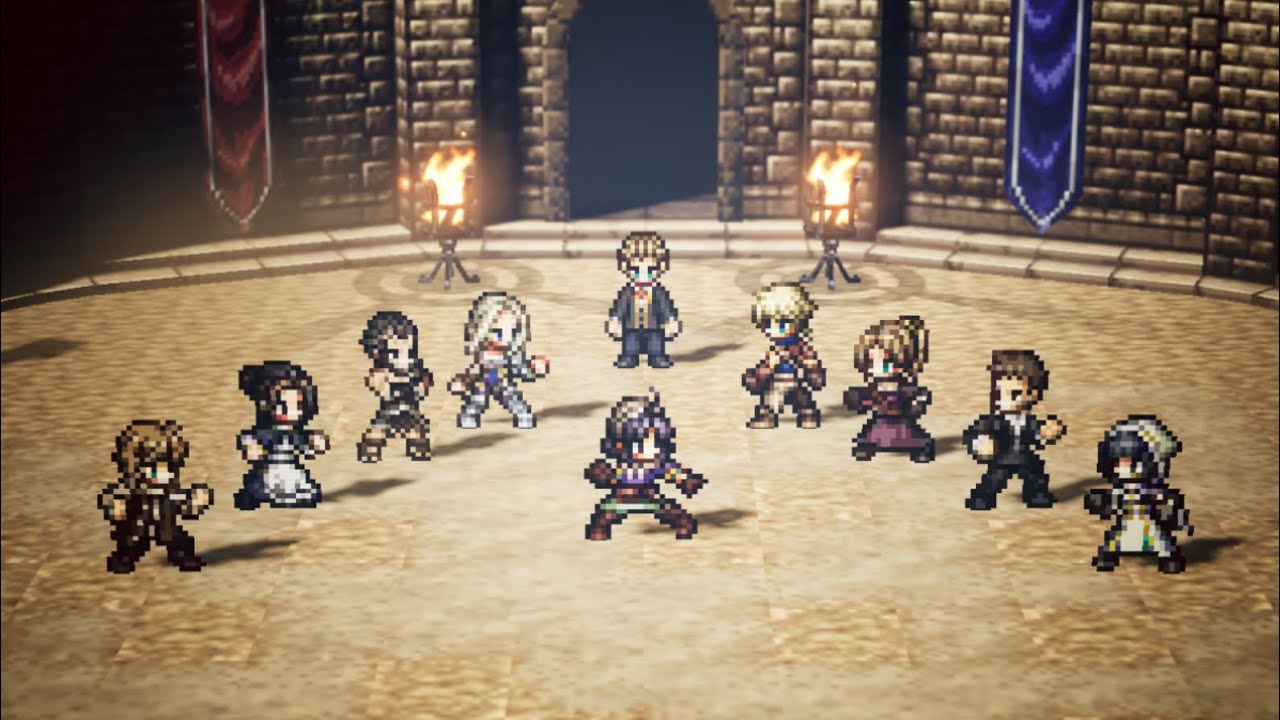 Octopath CotC: Hammy Cup (First Clear)