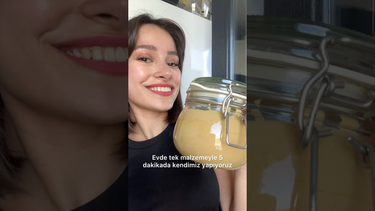 Evde fıstık ezmesi tarifiii😍