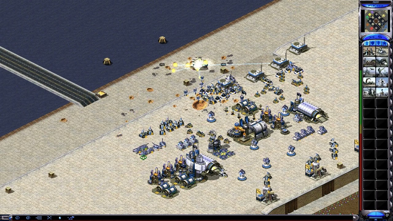 Red Alert 2 - Yuri's Revenge - 1 vs 7 Brutal Enemy - F[AI]r Mod