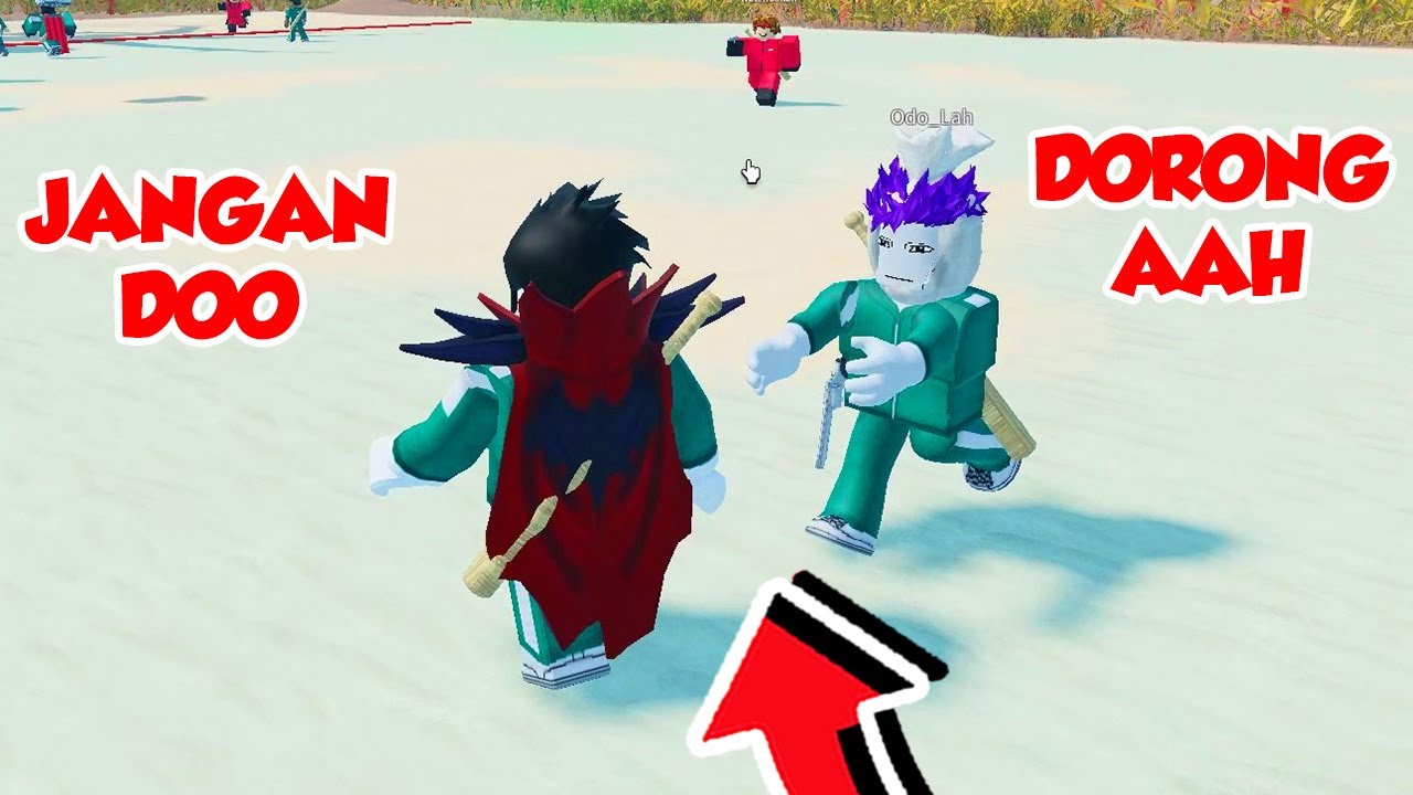 KITA COBAIN SQUIDGAME PALING MIRIP DI FILM DI ROBLOX!!!