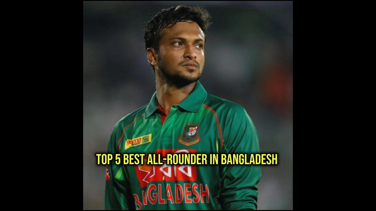Top 5 best all-rounders in Bangladesh #cricket #foryou #viral #bangladesh #shortsfeed