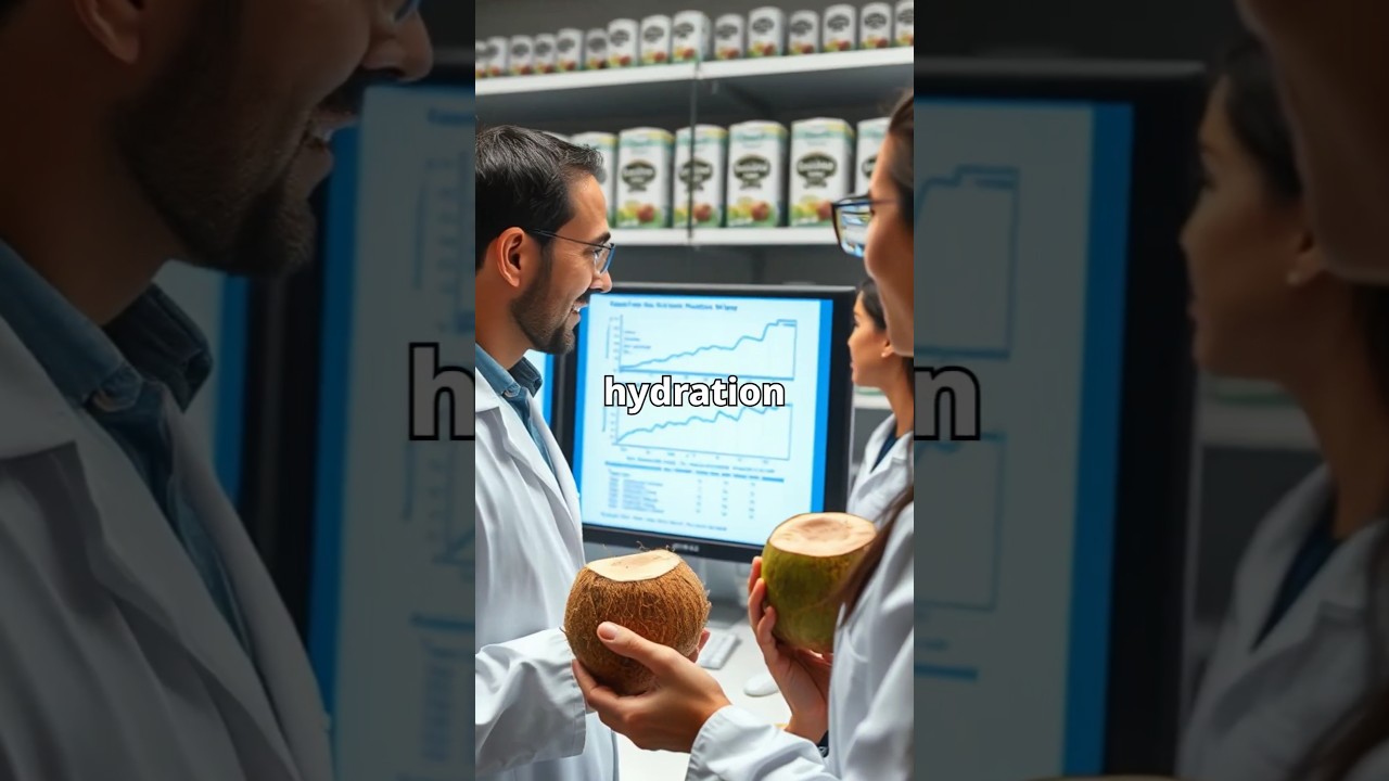 🥥 Coconut Water for Athletes 💪 | Rehydrate Fast & Recover Naturally ⚡️ #Shorts