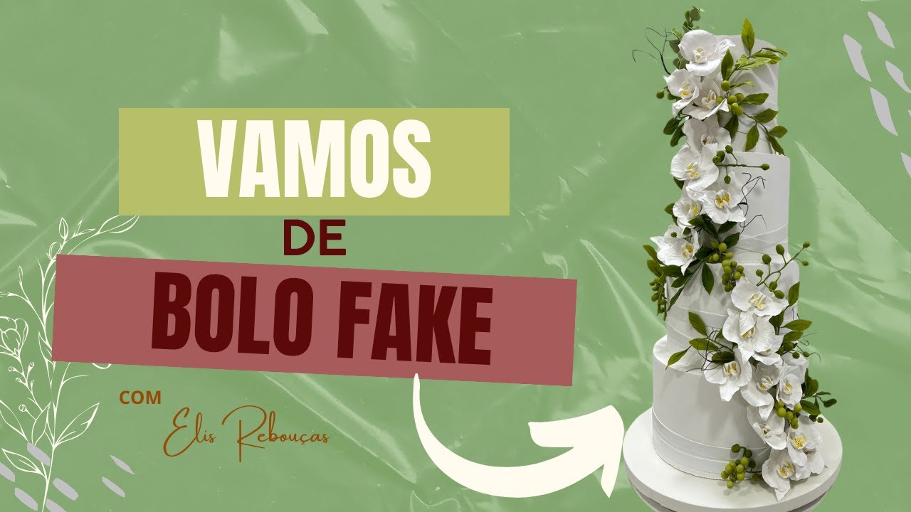 ARRUMANDO UM BOLO FAKE PARA CASAMENTO