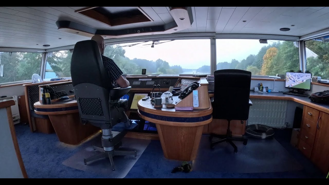 Vaart van sluis Bachhausen naar Regensburg an der Donau.