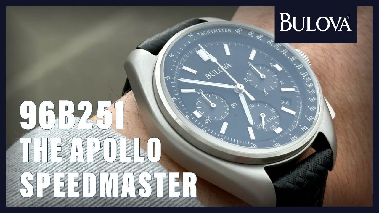 Unboxing The Bulova Apollo Moon Watch 96B251