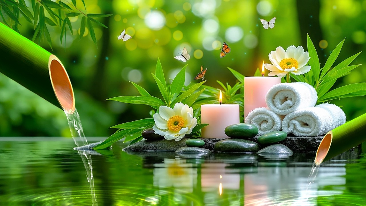 Beautiful Relaxing Music + Soothing Nature Sounds 🌿 Eliminate Stress, Sleeping Music for Deep Sleep