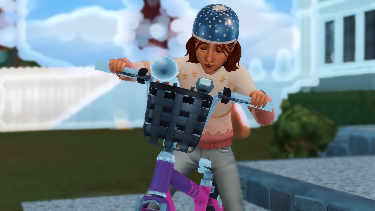 ep O5┊ teaching lauren to ride a bike 🚲 | the sims 4 | single mom in fall 🍂