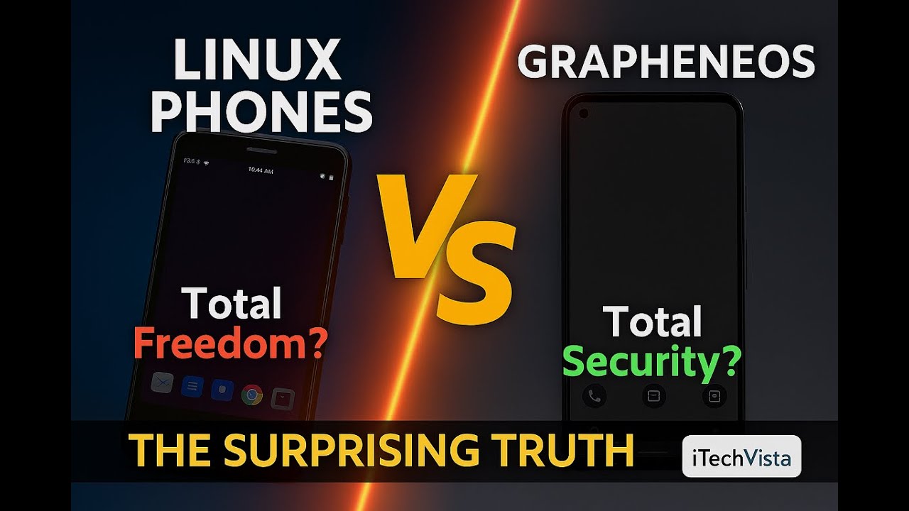 Linux Phones vs. GrapheneOS: What's ACTUALLY Secure? (The Surprising Answer)
