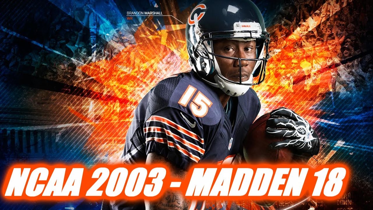 БРЭНДОН МАРШАЛЛ СКВОЗЬ ГОДЫ - ФУТБОЛ NCAA 2003 - MADDEN 18