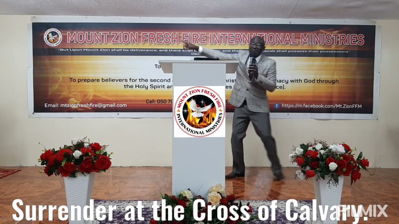 Surrender at the Cross of Calvary (Sunday 30th October 2022)