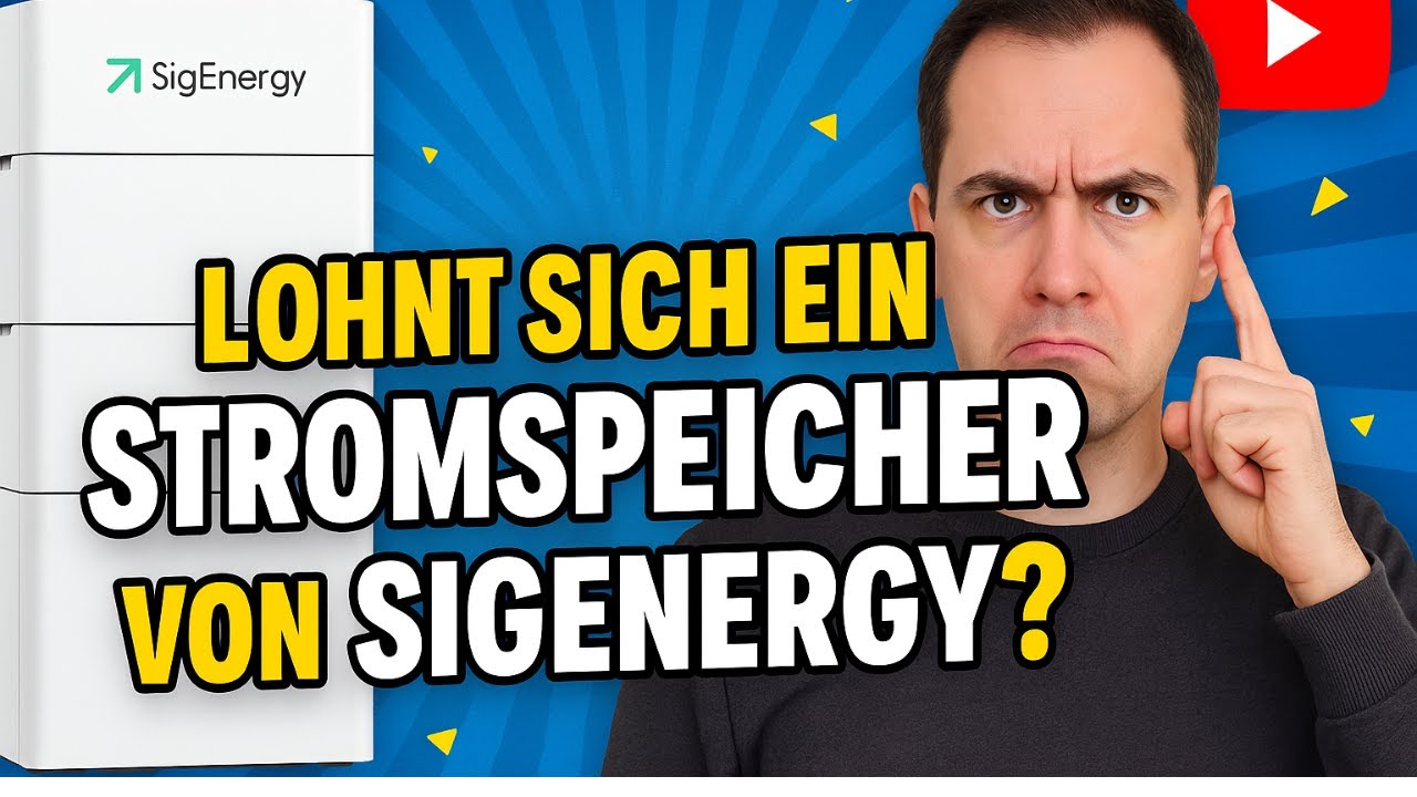 Sigenergy Stromspeicher im Test: Lohnt sich die Investition wirklich?
