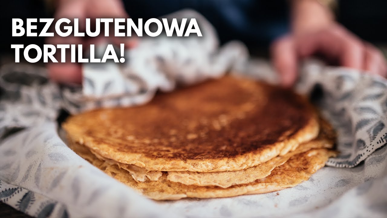 Proste TORTILLE z soczewicy!  Przepis BEZ GLUTENU! | WegeTuba