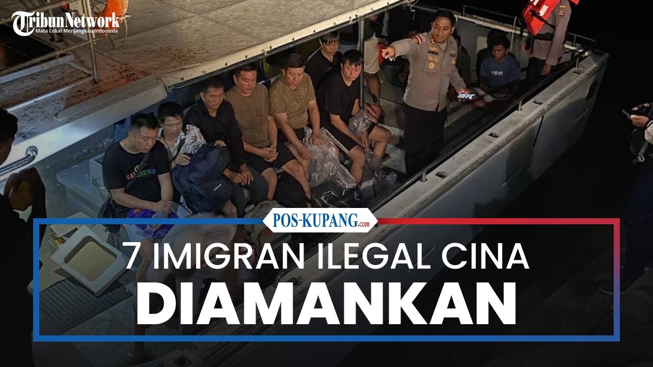 7 Imigran Ilegal Asal Cina Diamankan di Rote Ndao