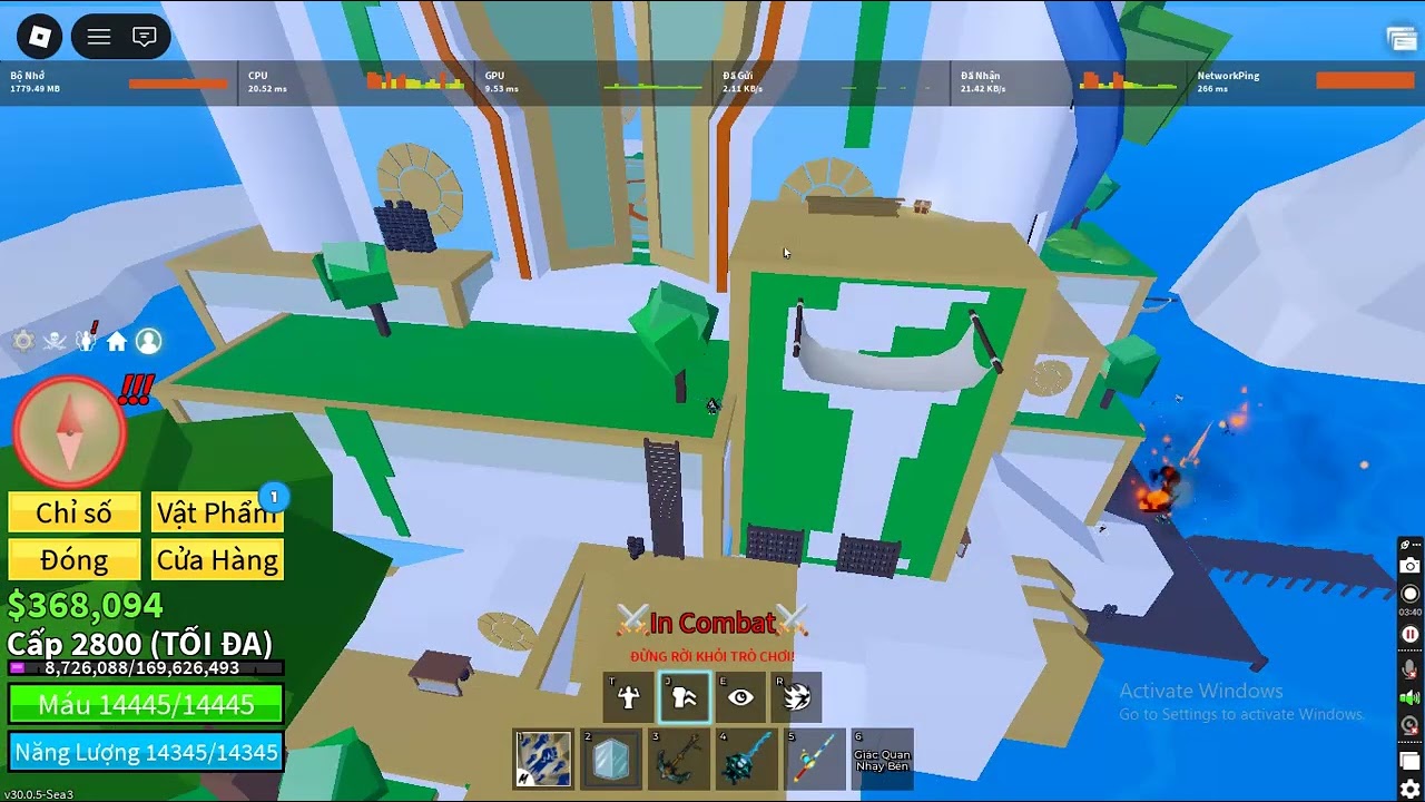 COMBO ICE CÓ THỂ ONE SHOT ONE KILL.