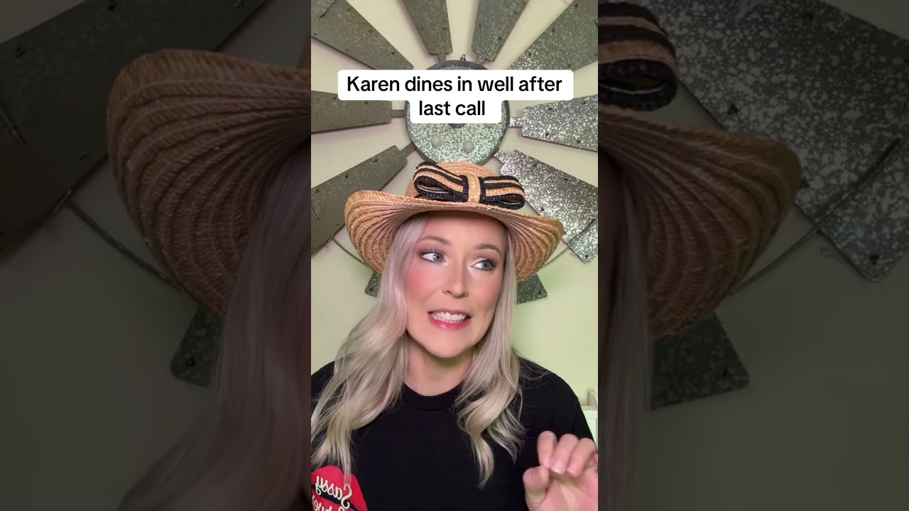 Karen slides into the restaurant 6 mins before closing 🤦‍♀️#karen #story #restaurant #storytime