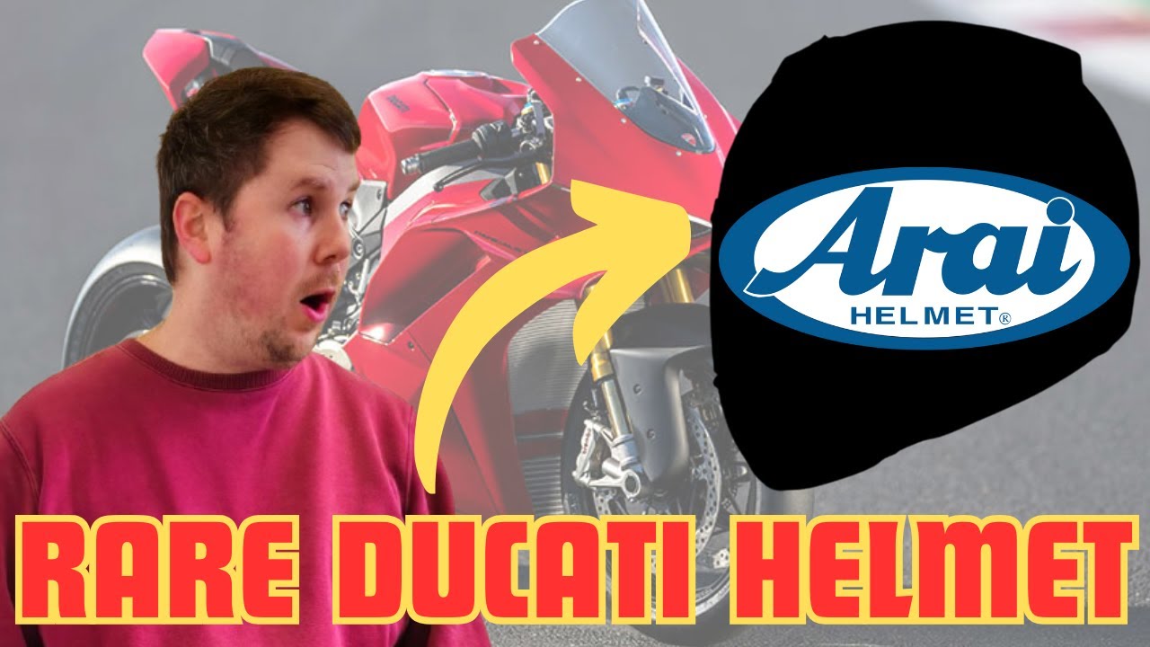 Я купил РЕДКИЙ мотоциклетный шлем DUCATI Arai!