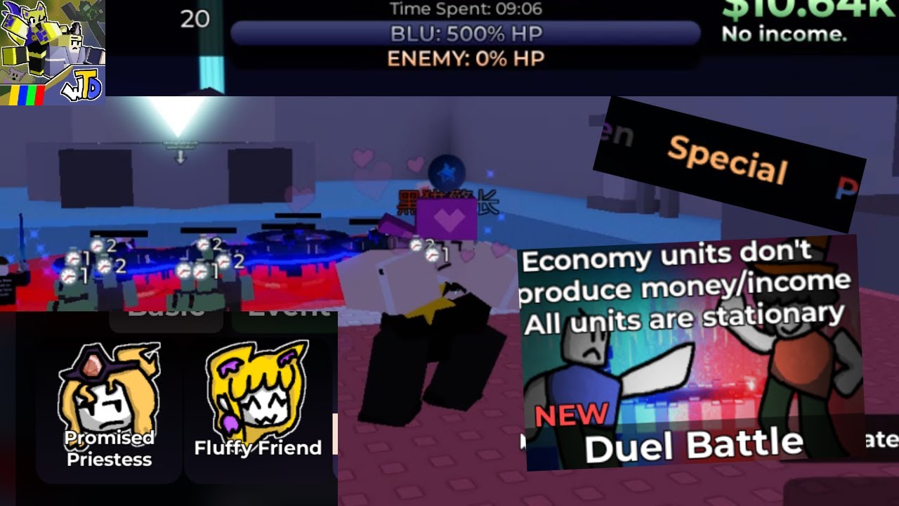 WTD: Duel Battle Solo Special Units Only