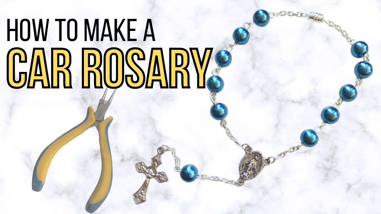 How to make a Car Rosary / Single Decade Rosary