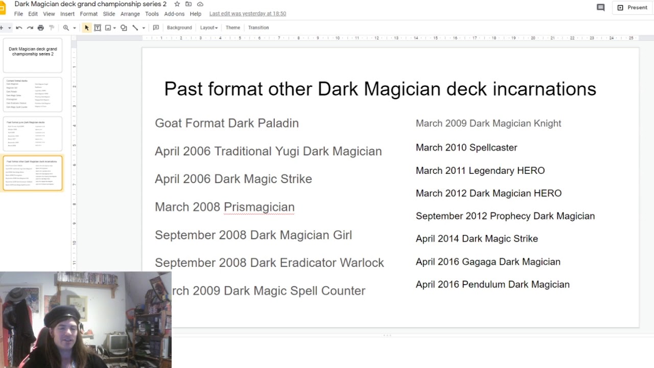 Yu-Gi-Oh Dark Magician deck grand championship series 2 intro!