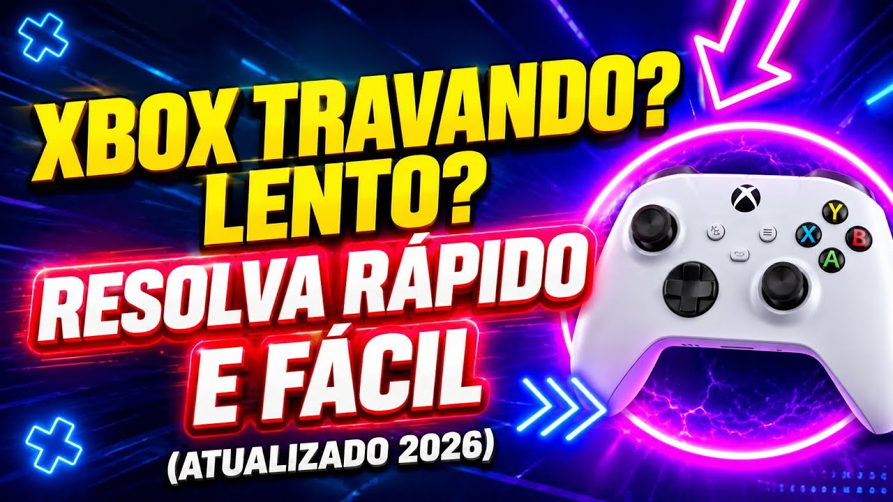 TUTORIAL COMO RESOLVER XBOX TRAVANDO OU LENTO ! (XBOX ONE E SERIES S/X) ATUALIZADO 2023