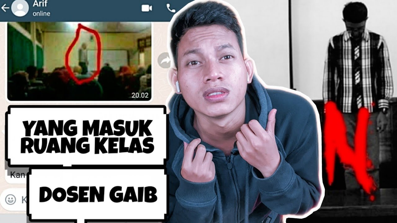 DOSEN GAIB MENGAJAR DI KELAS AKU TERNYATA HANTU😱 | Chat Story Horror Indonesia #TERSERAM