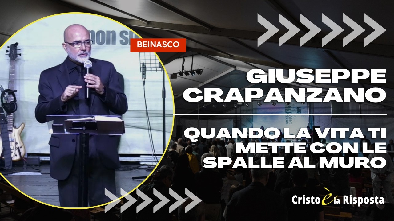 GIUSEPPE CRAPANZANO - QUANDO LA VITA TI METTE CON LE SPALLE AL MURO