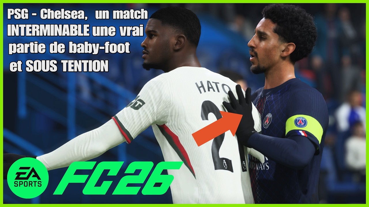 FC26 [ P S 5 ] Paris SG  2  - 1  Chelsea [45