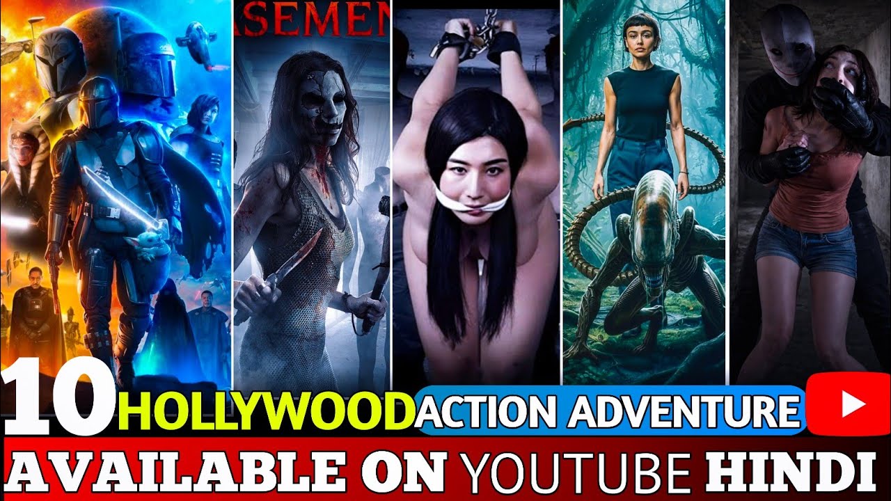 Top 10 New Hollywood Movies on YouTube in Hindi Dubbed | New Action & Adventure Movies Hindi Dubbed