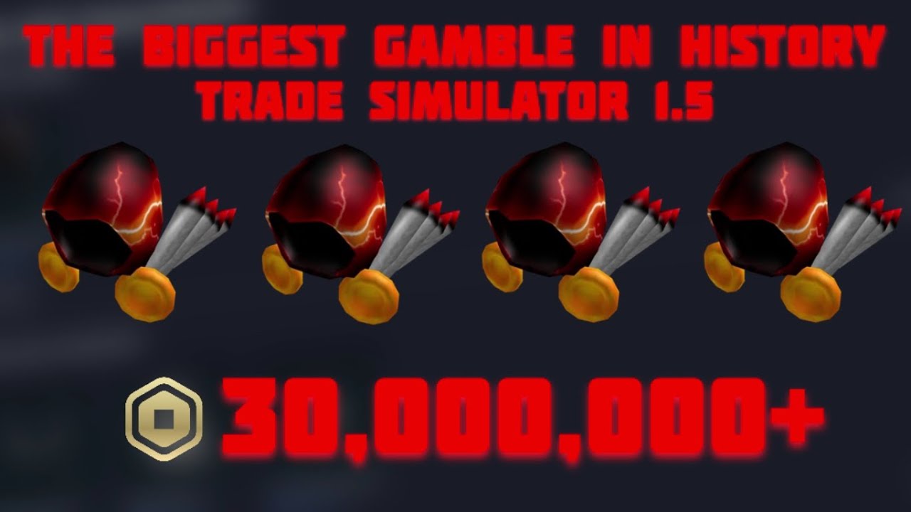 THE BIGGEST GAMBLE IN HISTORY (Trade Simulator 1.5)