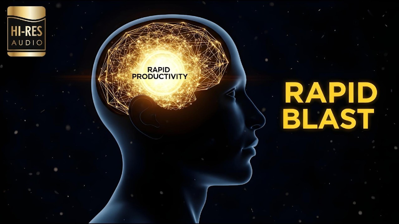 18-Minute Deep Focus | Rapid Productivity Blast (Binaural Beats) | Focus Music | Productivity Music