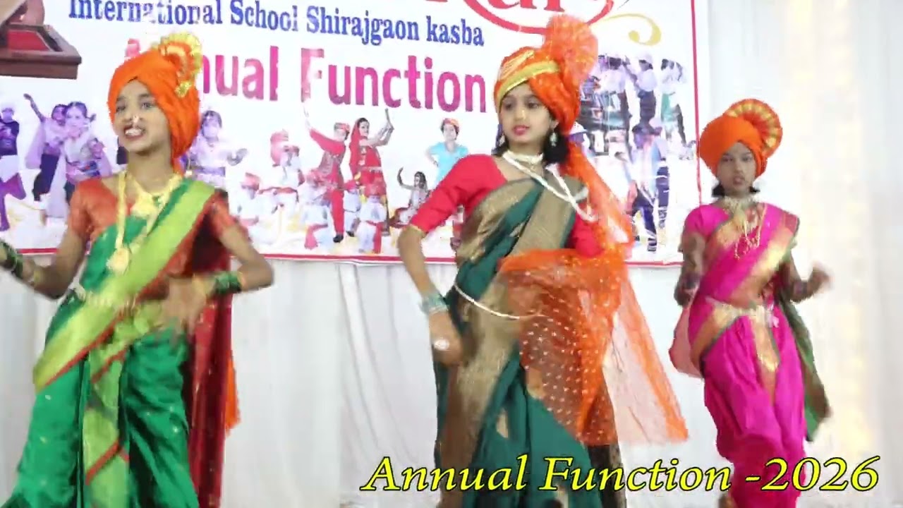 Shivaba Remix Dance Performance 🔥  Annual Gathering 2025- 2026  Sanskar International School