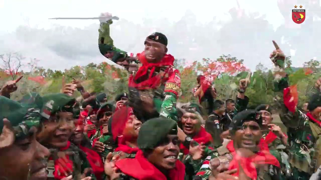 PENGANTARAN SATGAS PAMTAS RI-PNG YONIF 733/MASARIKU