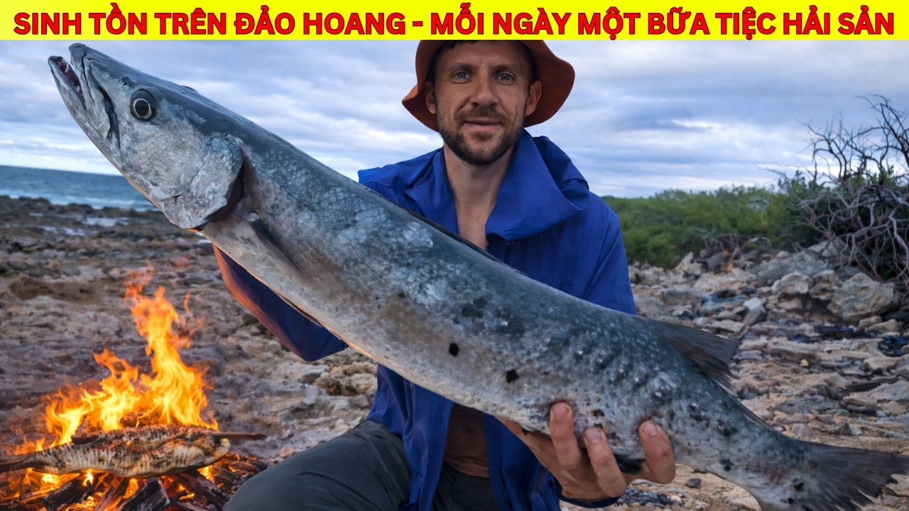 Sinh Tồn Ngoài Đảo Hoang - Mỗi Ngày Một Bữa Tiệc Hải Sản