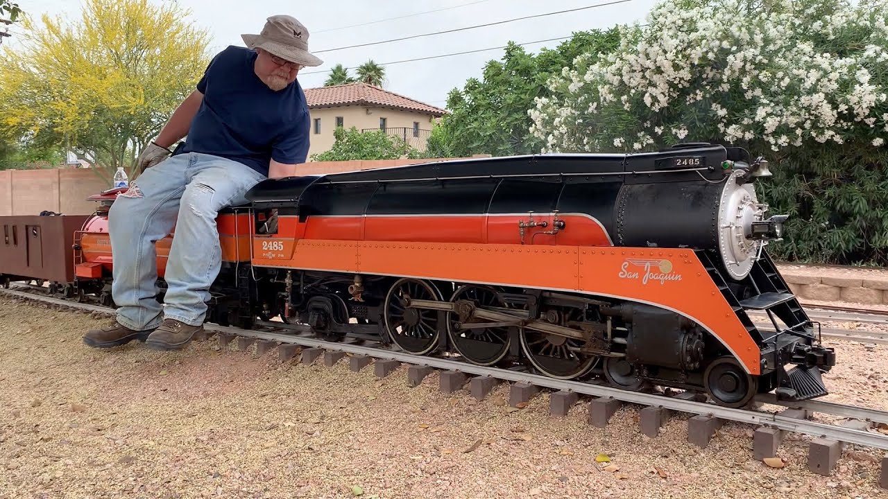 Beautiful Daylight in Live Steam at Scottsdale Live Steamers