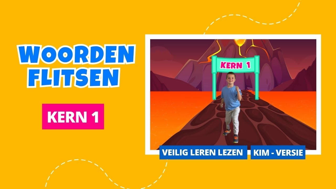 Woorden flitsen - Kern 1 - Veilig Leren Lezen - groep 3