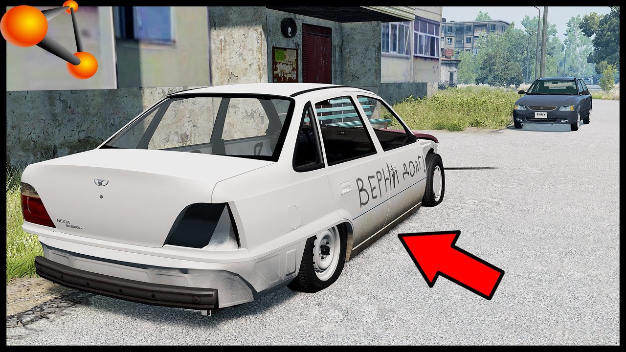 ЗАБРОШЕННАЯ Машина ДОЛЖНИКА! Рестоврация! - BeamNg Drive