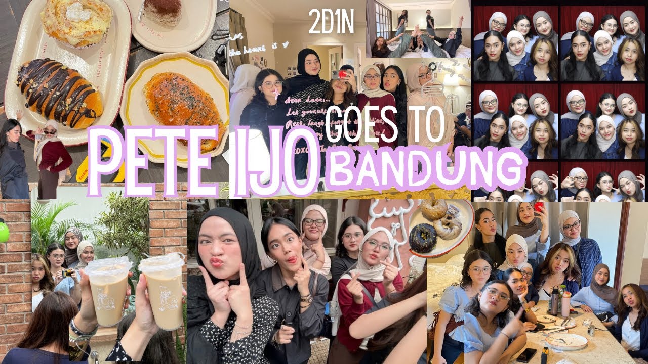 PETE IJO #1 | Bandung Vlog 2D1N | Braga 🧸 Deli Bakes 🍰 PPT Life Updates ✨🐣